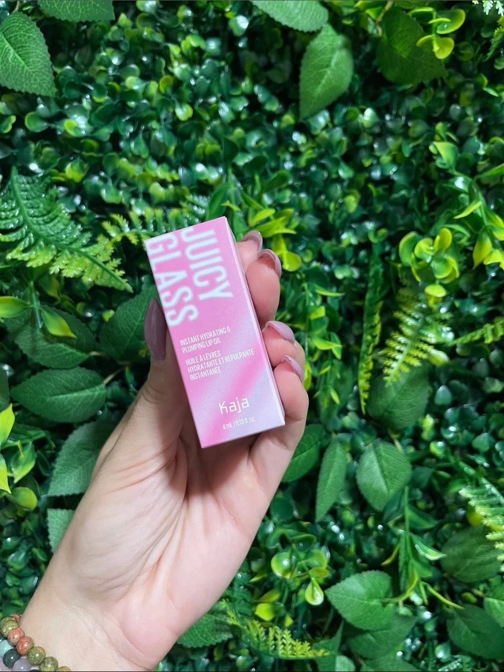 Kaja Juicy Glass Hydrating Lip Oil - Grape Glowtini 04